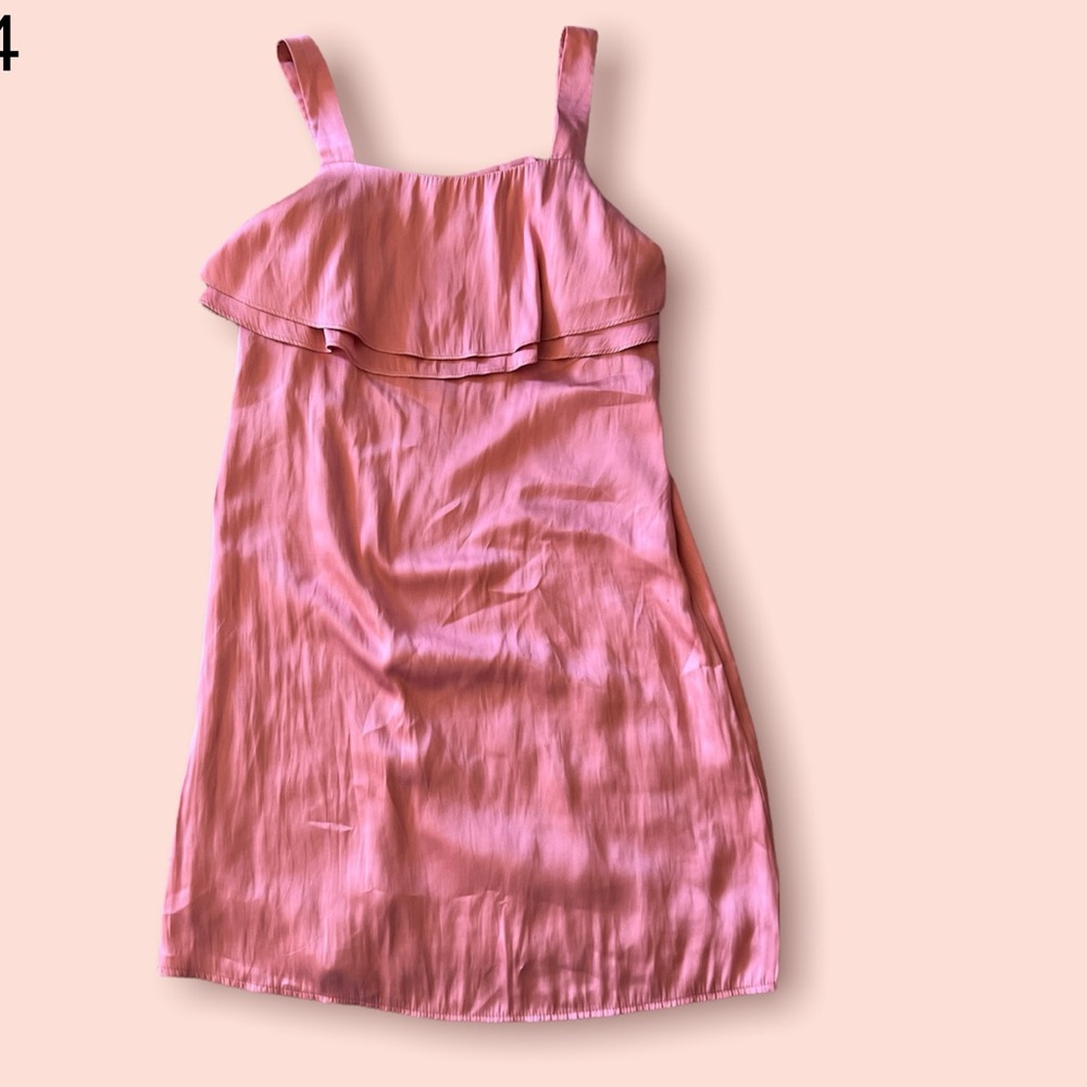 H&M Blush Pink Ruffle Dress
